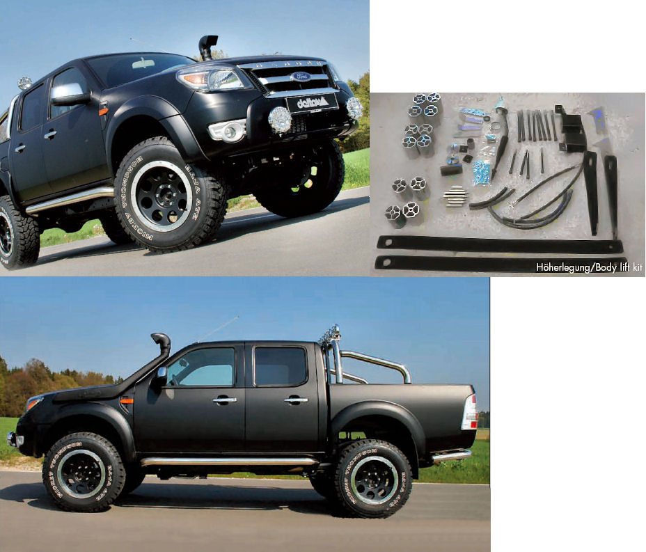 Body ford kit lift ranger